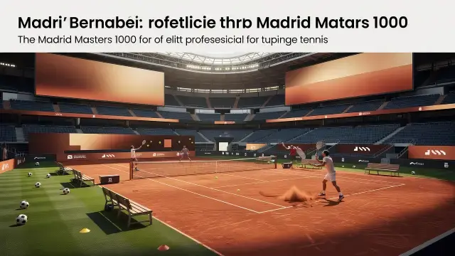 Bernabéu Vira Quadra de Saibro para Preparar Madrid Masters 1000